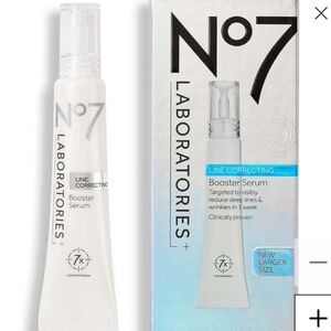 No7 Line Correcting Booster Serum Clinically Proven Targeted Wrinkle Treatment